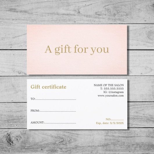 Minimalistisch Elegant Faux Gold Roos Beauty