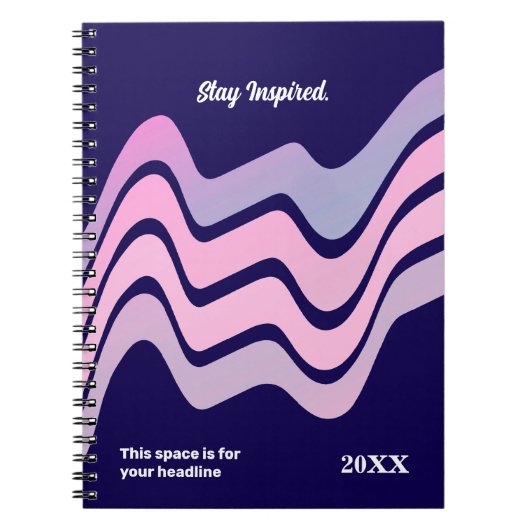 Minimalistisch – Elegant & Flow Notitieboek (Voorkant)