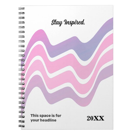 Minimalistisch – Elegant & Flow Notitieboek (Voorkant)