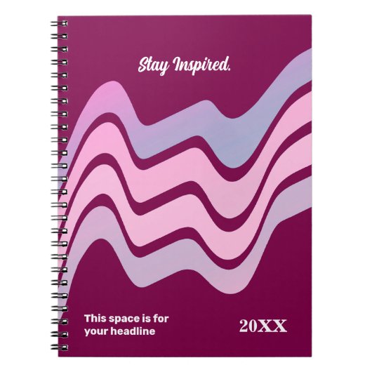 Minimalistisch – Elegant & Flow Notitieboek (Voorkant)