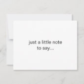 Minimalistisch Elegant Formele Kaart van de Aankon (Voorkant)