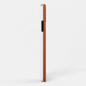 Minimalistisch Elegant Geborsteld Koper Golf Desig Case-Mate iPhone Case (Achterkant/rechts)