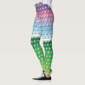 Minimalistisch elegant golfontwerp leggings (Links)