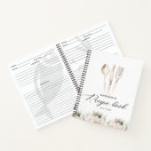 Minimalistisch Elegant groen gebruiksvoorwerpen Re Notitieboek (Binnen)