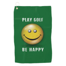 Minimalistisch Elegant Happy Golfer-ontwerp