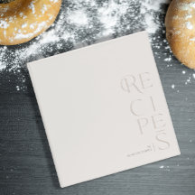 Minimalistisch Elegant Ivory & Taupe Recipe