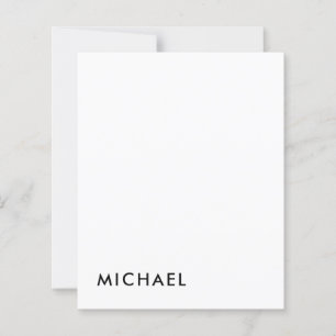 Minimalistisch elegant klassiek, eenvoudig
