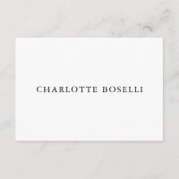 Minimalistisch elegant klassiek, eenvoudig