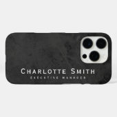 Minimalistisch elegant klassieker Case-Mate iPhone case (Achterkant (horizontaal))