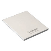 Minimalistisch elegant klassieker notitieblok (Schuin)