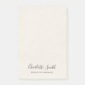 Minimalistisch elegant klassieker post-it® notes (Voorkant)