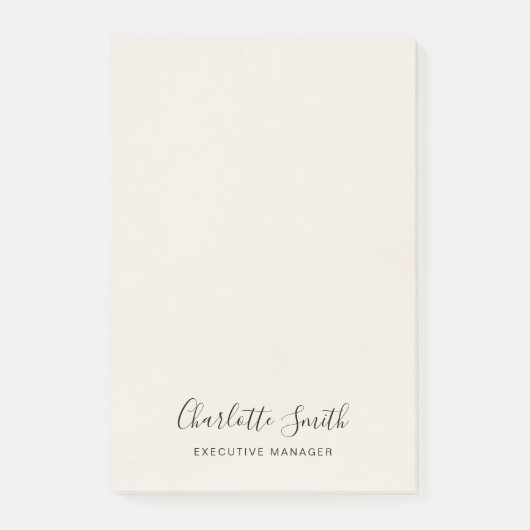 Minimalistisch elegant klassieker post-it® notes (Voorkant)