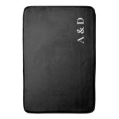 Minimalistisch Elegant Koppel Monogram Housewarmin Badmat (Voorkant Verticaal)