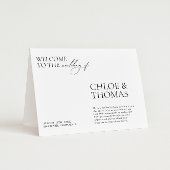 Minimalistisch Elegant Modern Wedding Ceremony Pro Programma
