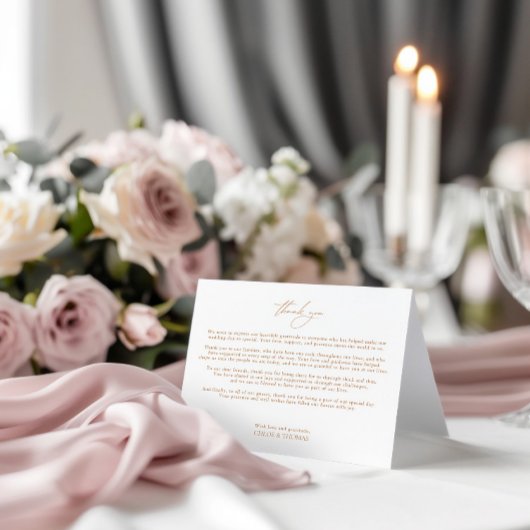 Minimalistisch Elegant Modern Wedding Ceremony Pro Programma