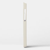 Minimalistisch Elegant Monogram Kolibrie Fotonaam Case-Mate iPhone Case (Achterkant / Links)