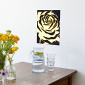 Minimalistisch Elegant Roos Folie Afdrukken (Laag (Keuken))