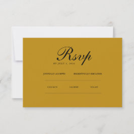 minimalistisch elegant | RSVP- en QR-website RSVP Kaartje