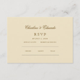Minimalistisch Elegant | RSVP & QR Website Informatiekaartje