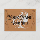 Minimalistisch Elegant Salon Visitekaartje (Voorkant)