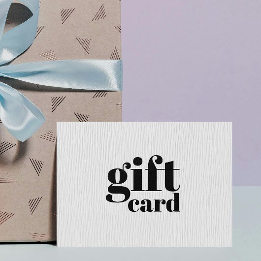 Minimalistisch elegant textuur White Beauty Salon Visitekaartje