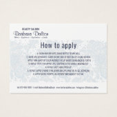 Minimalistisch Elegant Wit Kant Collectie Visitekaartje (Voorkant)