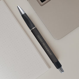 Minimalistisch elegant zwart pen
