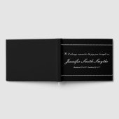Minimalistisch, elegante Memories Guestbook Gastenboek (Volledig)
