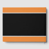 Minimalistisch en eenvoudig condoleanceboek gastenboek (Achterkant)