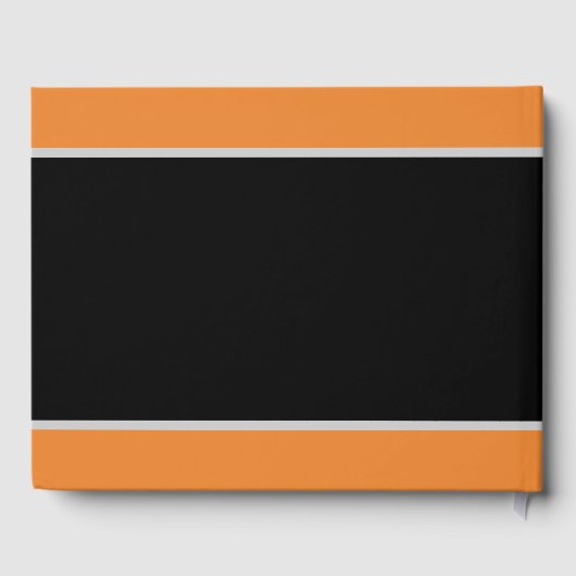 Minimalistisch en eenvoudig condoleanceboek gastenboek (Achterkant)