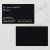 Minimalistisch en eenvoudig Visitekaartje (Voorkant / Achterkant)