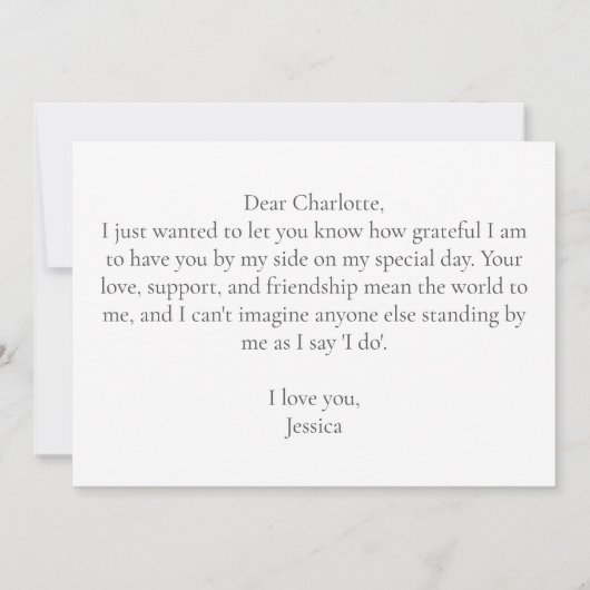 Minimalistisch en elegant lid van de Kaart van het (Achterkant)