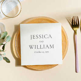 minimalistisch en elegant servet