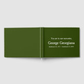 Minimalistisch en elementair begrafenis/Memorial G Gastenboek (Volledig)