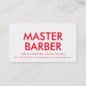 Minimalistisch en professioneel visitekaartje (Voorkant)