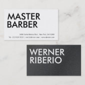 Minimalistisch en professioneel visitekaartje (Voorkant / Achterkant)