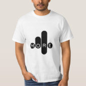 Minimalistisch esthetisch T-shirt design trendy gr (Voorkant)