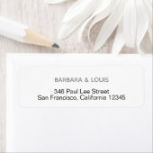 minimalistisch etiket (Insitu)