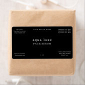 Minimalistisch etiket gezichtsserum (Insitu)