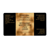 minimalistisch etiket van schoonheidsproducten - z (Voorkant)