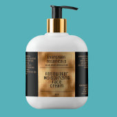 minimalistisch etiket van schoonheidsproducten - z