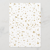 Minimalistisch Eucalyptus Floral Bridal Menu (Achterkant)