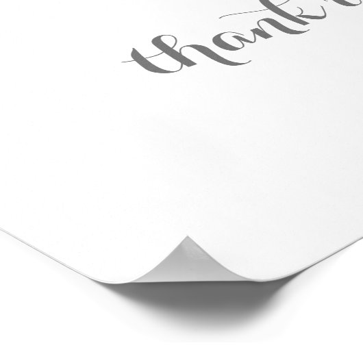 Minimalistisch eucalyptus repetitie diner welkom poster (Hoek)