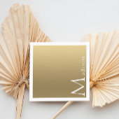 Minimalistisch Faux Gold Square Visitekaartje