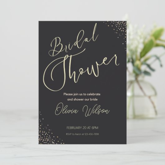 Minimalistisch feestelijk Vrijgezellenfeest voor z Save The Date (Staand voorkant)