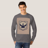 Minimalistisch Fierce Logo T-shirt (Voorkant volledig)