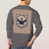 Minimalistisch Fierce Logo T-shirt (Achterkant)