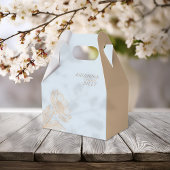 Minimalistisch Floral Wedding Bedankdoosjes