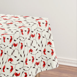 Minimalistisch floreel mooi botanisch patroon tafelkleed