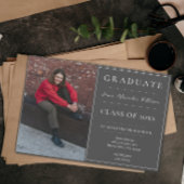 Minimalistisch fotoAfstuderen Open House | Grijs Kaart